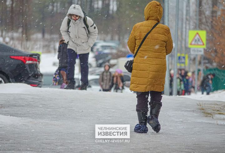 В Челнах завтра обещают пасмурный день и небольшой мороз