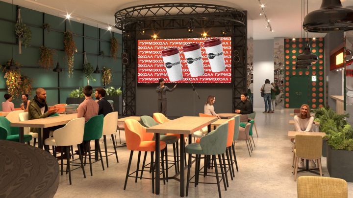 В Набережных Челнах откроется фудхолл премиум-класса В Набережных Челнах откроется фудхолл премиум-класса