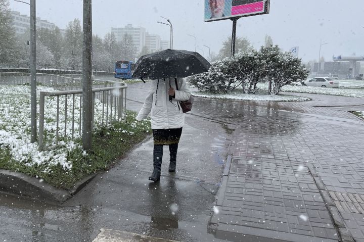 Непогода в Татарстане: синоптики обещают ветер и мокрый снег
