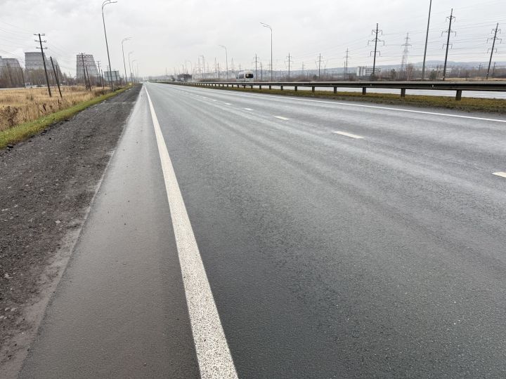 Колея и трещины ушли в прошлое: в Челнах отремонтировали участок трассы М-7