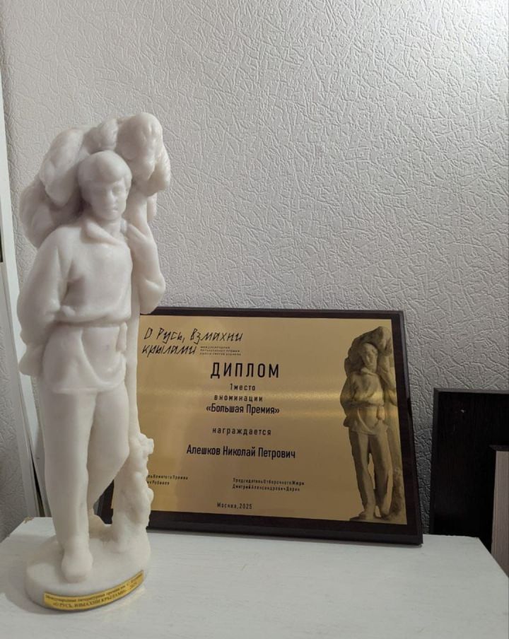 Поэт из Челнов стал победителем Международной литературной премии имени Есенина