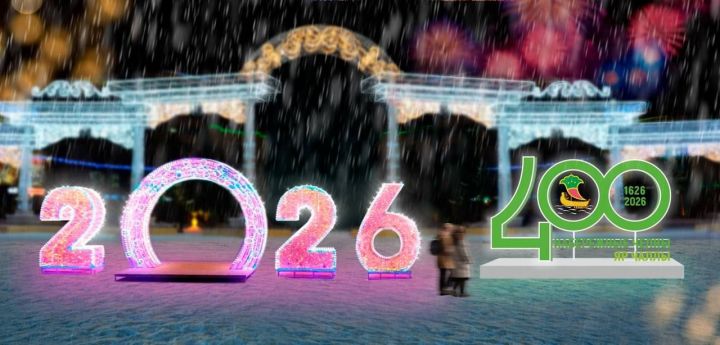 Площадь Азатлык к Новому году украсят историческими символами