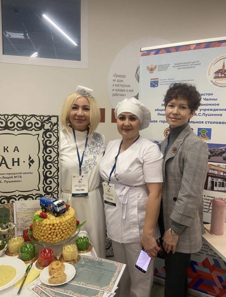 Лучшая школьная столовая России находится в Набережных Челнах