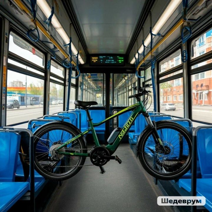 «Горкоммунхоз» разъяснил, можно ли возить электровелосипед в автобусе