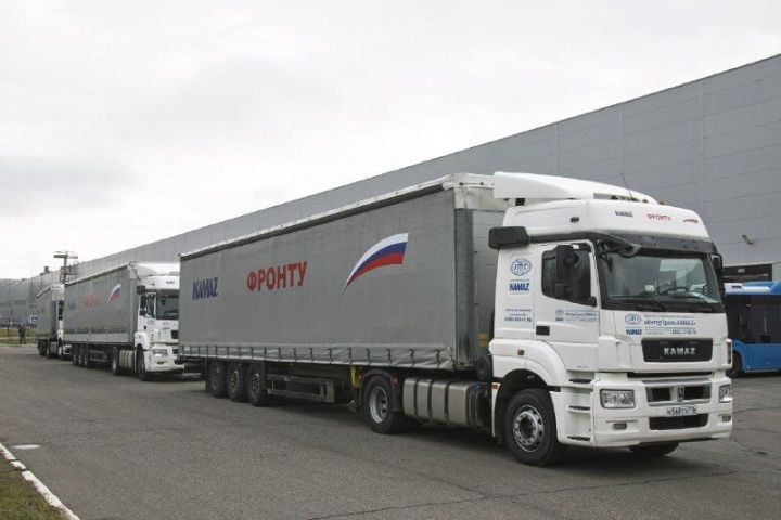 «КАМАЗ» готовит 24-й гуманитарный груз для СВО