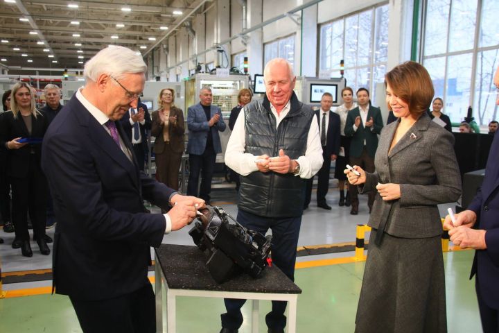 Сергей Чемезов запустил на «КАМАЗе» линию по производству тормозных систем