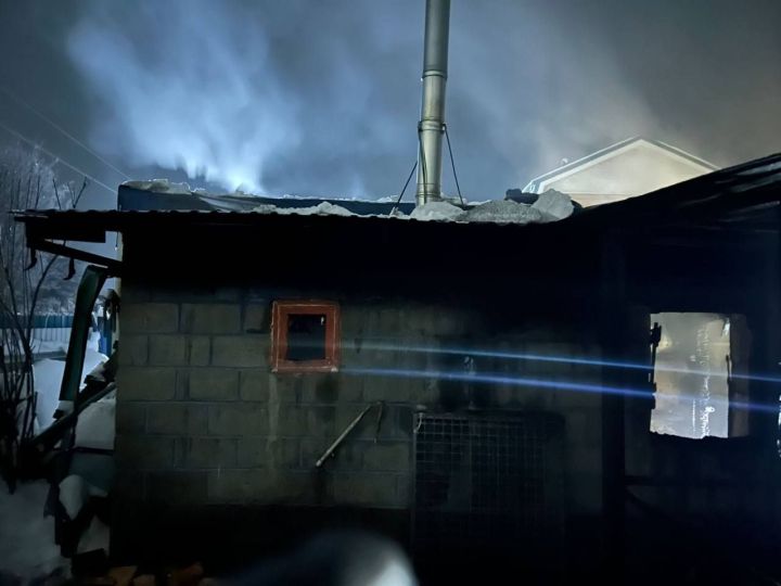 Под Челнами на даче пенсионерки сгорела баня