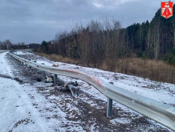 Ангелы в дорожной робе: отбойник, установленный за часы до ДТП, уберег от последствий