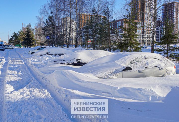 В Челнах определили площадки для складирования снега