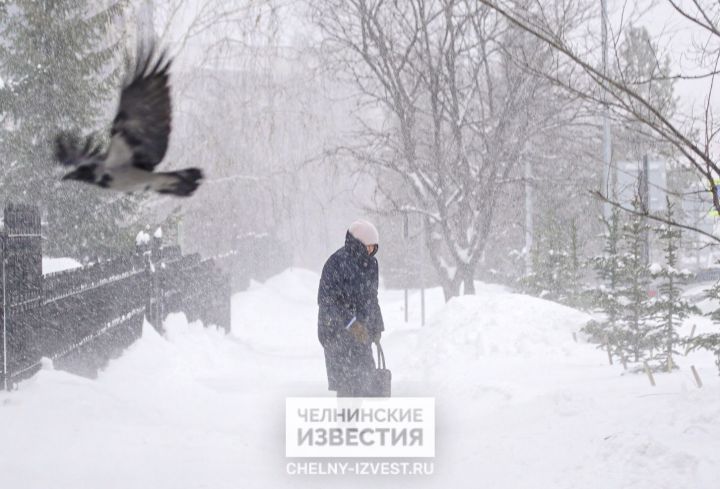 Завьюжит и закружит: Татарстан на выходных завалит снегом