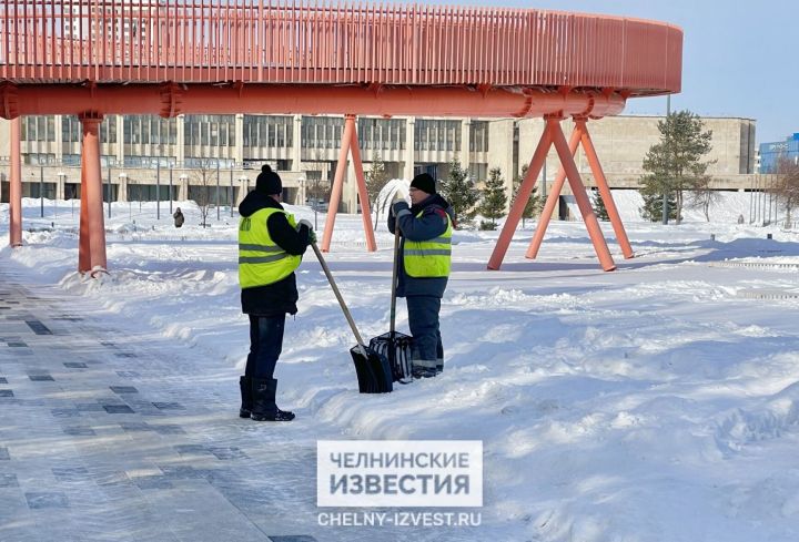 Последний зимний день: в Челнах обещают морозное утро