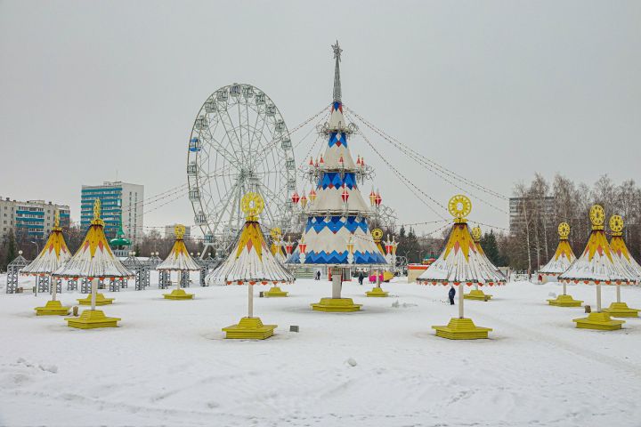 Колесо обозрения в парке Победы закрылось на техническое обслуживание