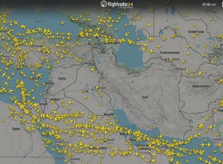 Рейсы в ОАЭ из Казани могут занимать до 7,5 часов из-за изменений маршрута Рейсы в ОАЭ из Казани могут занимать до 7,5 часов из-за изменений маршрута