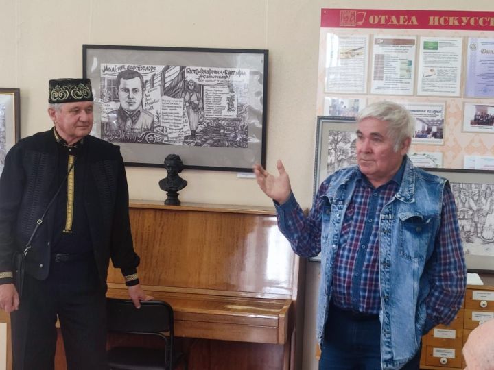 Уникальные работы шариковой ручкой: в Челнах открылась выставка «Истории побед» Уникальные работы шариковой ручкой: в Челнах открылась выставка «Истории побед»