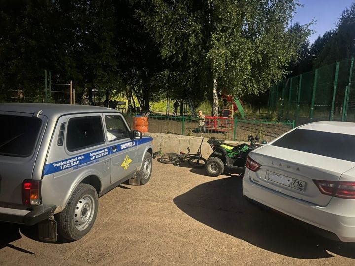 Глава ГИБДД Тукаевского района задержал 13-летнего квадроциклиста Глава ГИБДД Тукаевского района задержал 13-летнего квадроциклиста