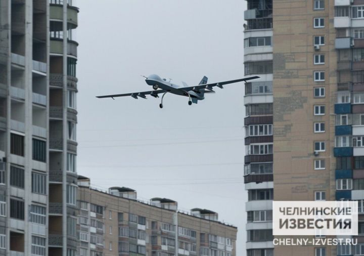 Над Татарстаном сбили девять украинских беспилотников Над Татарстаном сбили девять украинских беспилотников