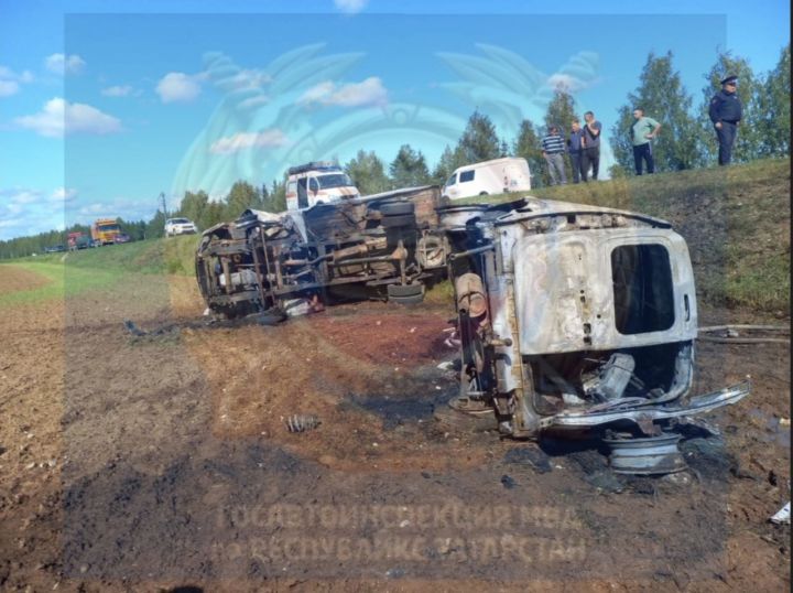58-летняя пассажирка скончалась во время ДТП на трассе в Татарстане