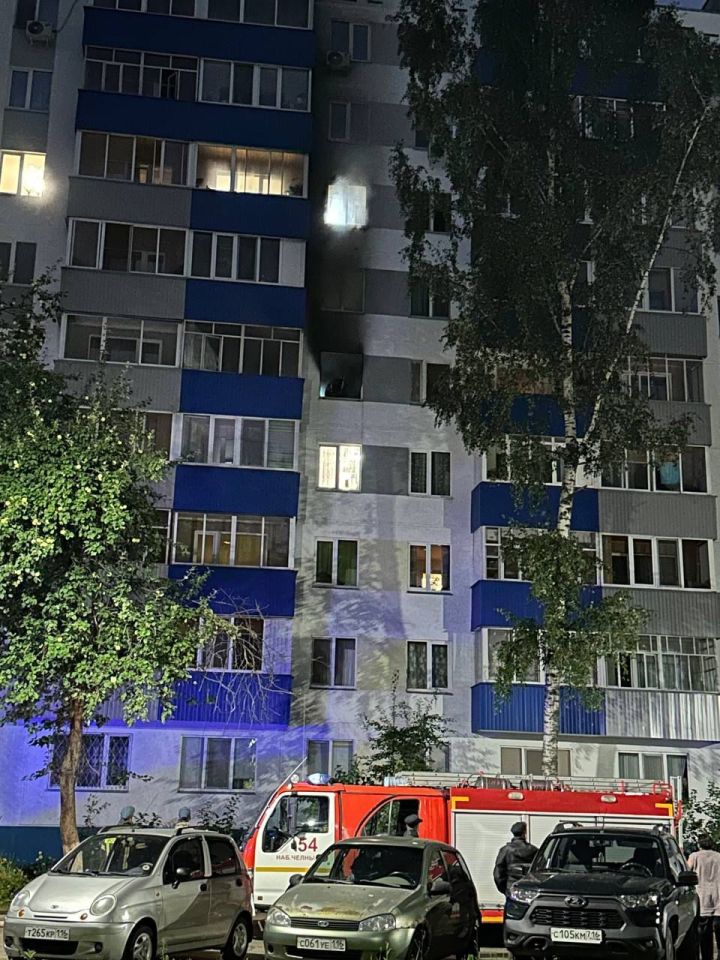 В Набережных Челнах в девятиэтажке ночью сгорела кухня В Набережных Челнах в девятиэтажке ночью сгорела кухня