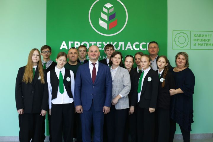 В Татарстане открыли агротехнологические классы