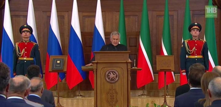 Рустам Минниханов вступил в должность раиса Татарстана