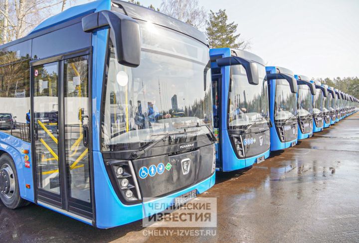 Рустам Минниханов передаст Набережным Челнам 50 новых автобусов Рустам Минниханов передаст Набережным Челнам 50 новых автобусов