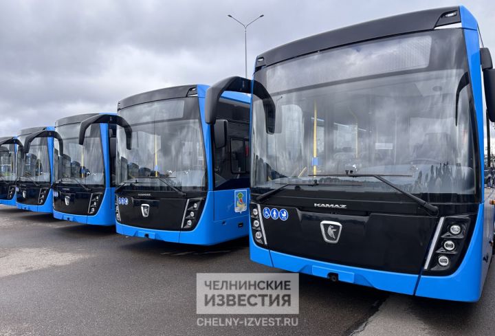 Вторая партия из 30 автобусов будет поставлена в Челны в октябре