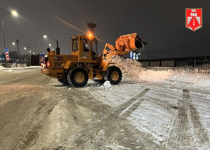 Более 40 тысяч кубометров снега вывезли с улиц Челнов за четыре дня