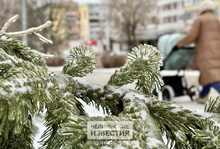 В Набережные Челны идут 20-градусные морозы
