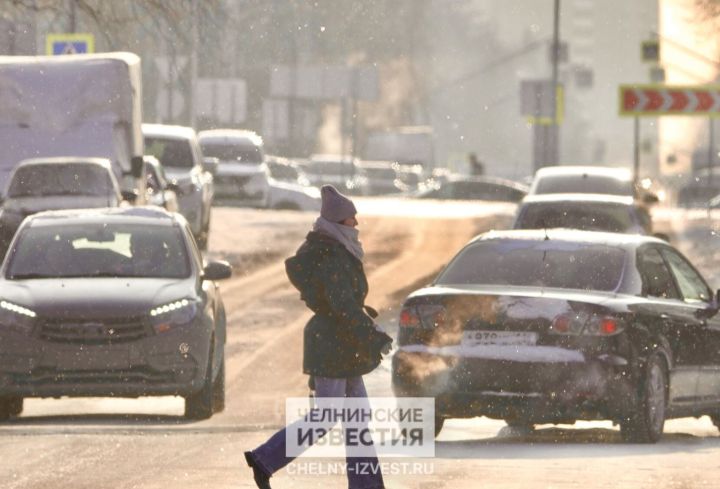 В Татарстане температура опустится ниже 30 градусов мороза