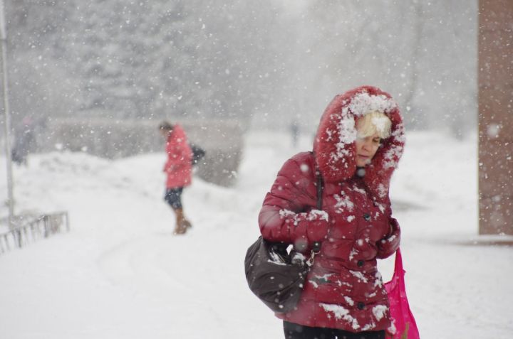 В Челнах завтра обещают снегопад