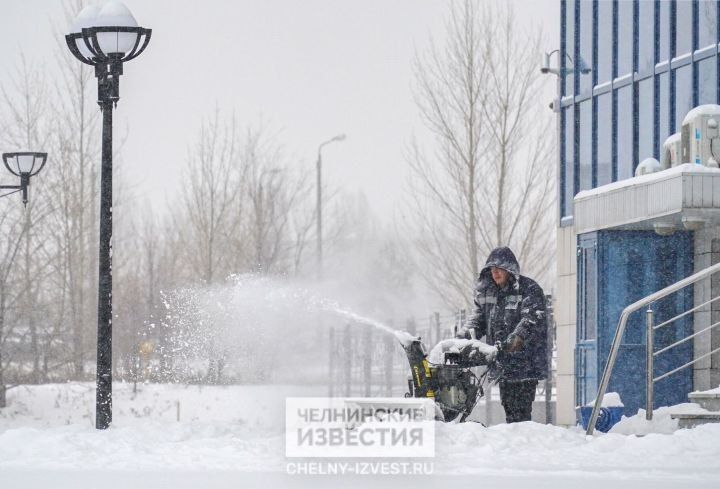Февраль в Татарстане начнется со снежной бури