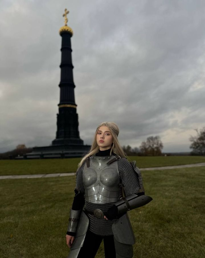 Певица из Челнов сняла патриотичный клип на Куликовом поле