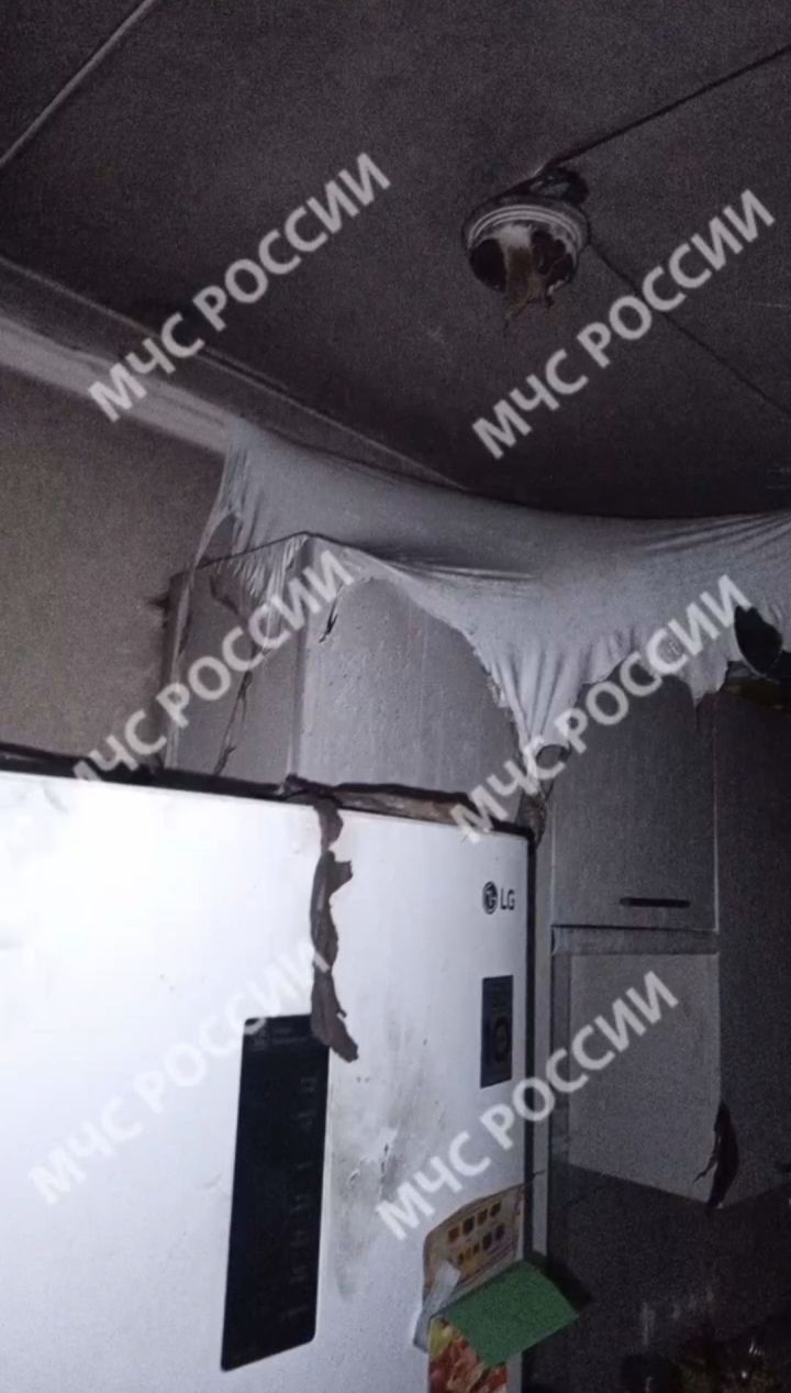 В Челнах пенсионерка попала в больницу, надышавшись дымом из-за пожара