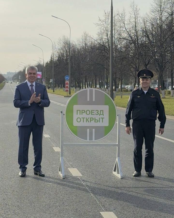 Наиль Магдеев открыл движение по отремонтированным дорогам Челнов