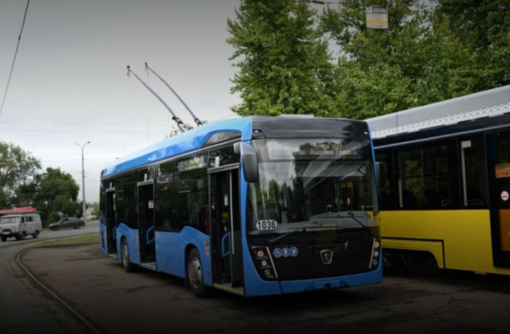 Казань планирует закупить 87 троллейбусов КАМАЗ