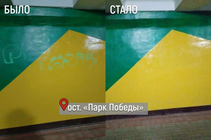 Вандалы за несколько дней испортили более 10 подземных переходов в Челнах