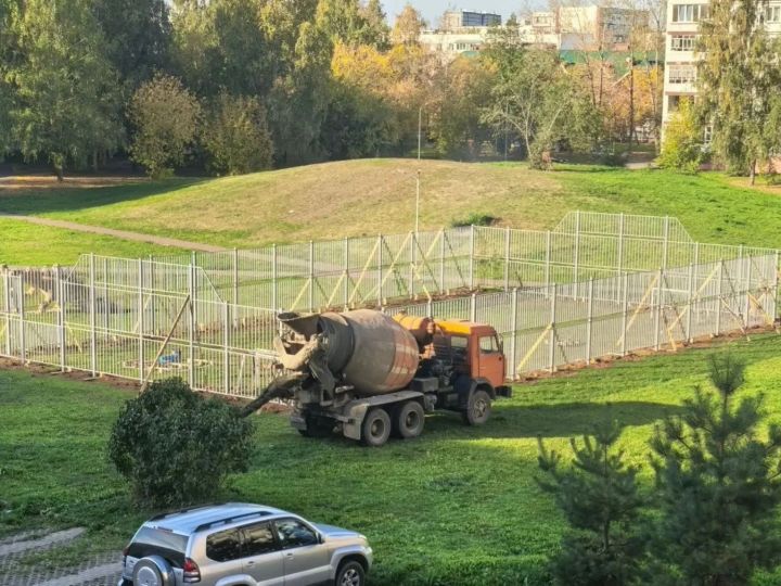 В Набережных Челнах появилось новое  футбольное поле