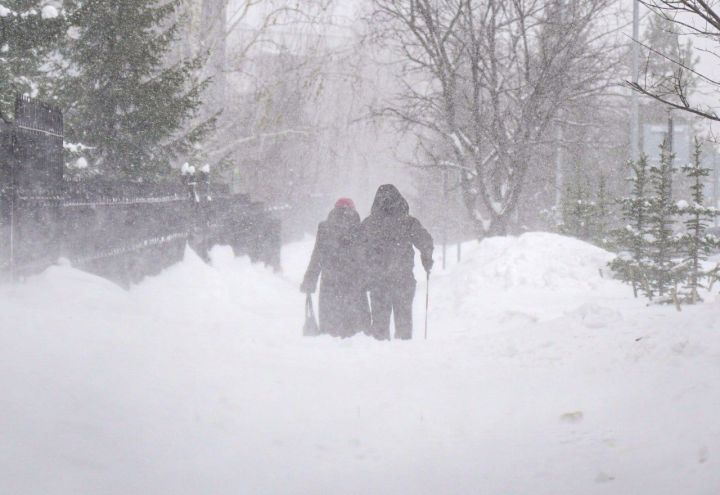В Татарстане выпадет месячная норма снега за два дня