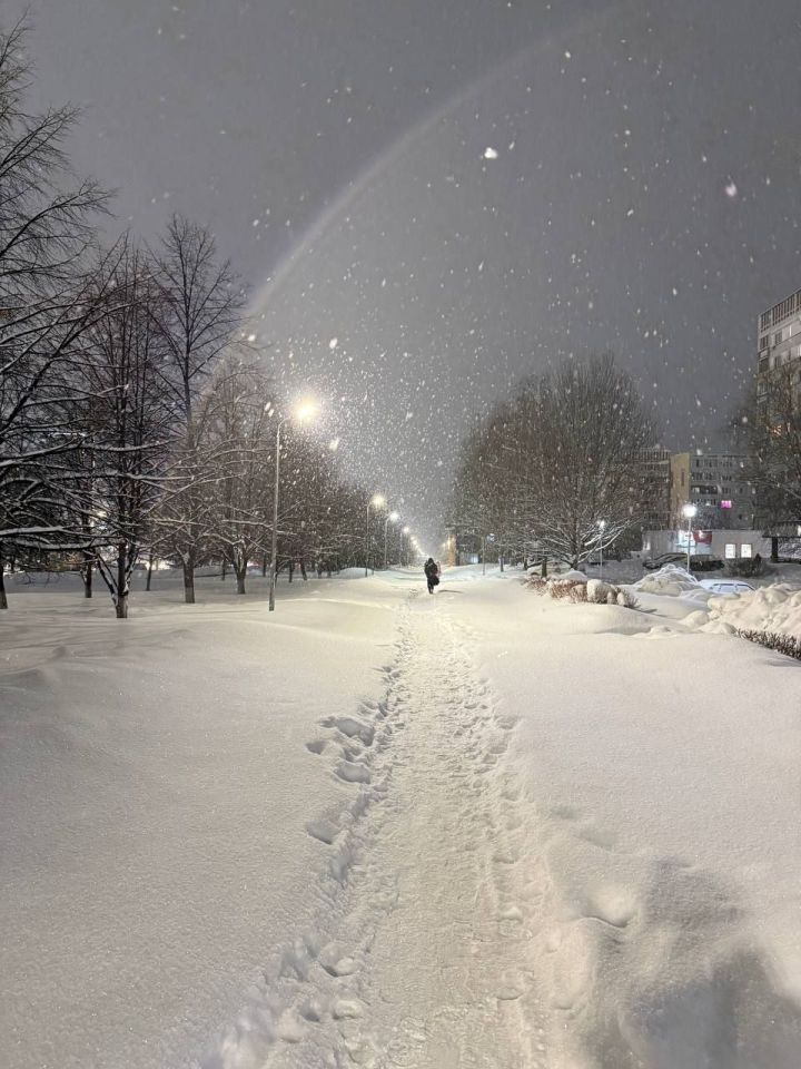 Этой ночью в Татарстане ожидается до -29 градусов мороза