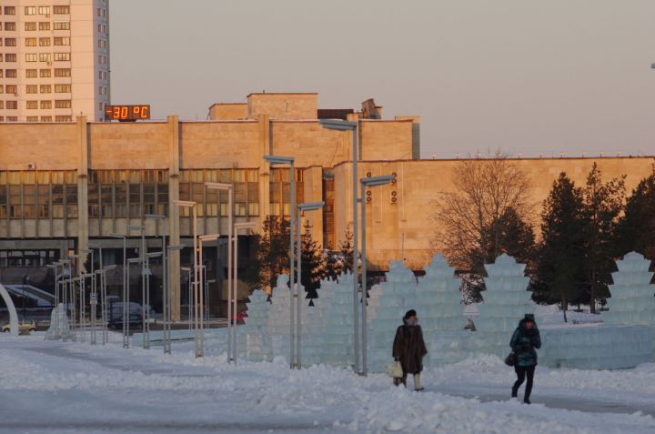 В Татарстан снова идут морозы