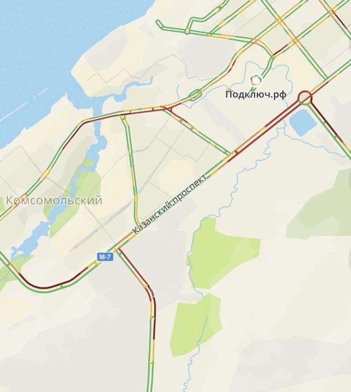 «С пятницей!»: Челны встали в пробках из-за циклона «Валли» и массовых ДТП