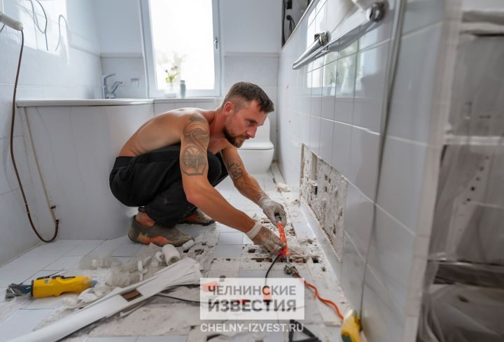 Челнинец пробил стену квартиры и получил штраф