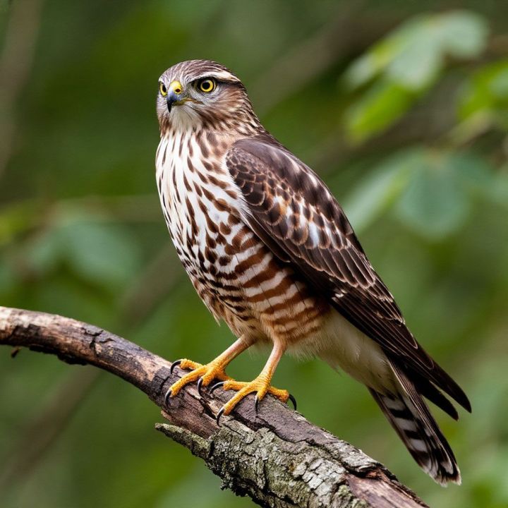 В Челнах замечен ястреб-перепелятник