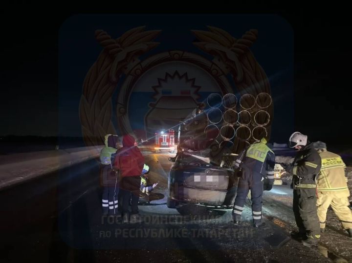 Смертельное ДТП на трассе М-7 под Елабугой: погиб водитель легковушки