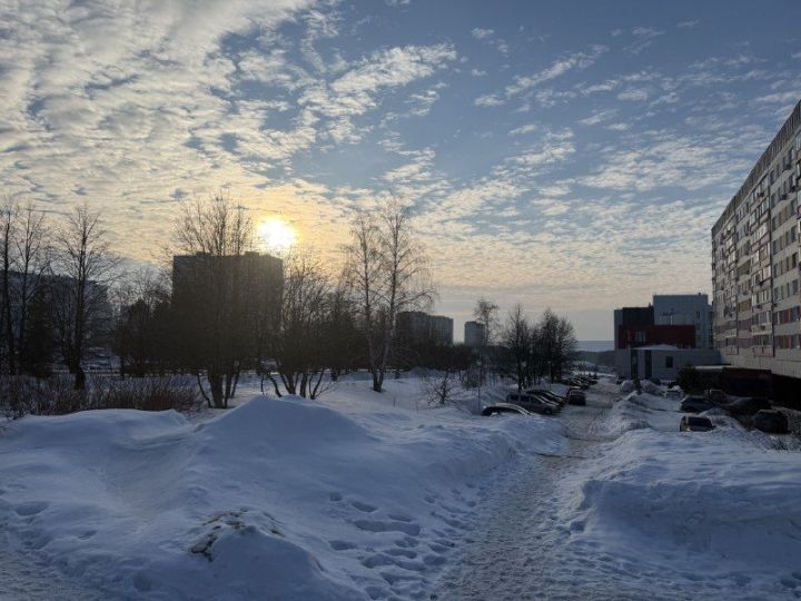 В Челнах завтра обещают до +3