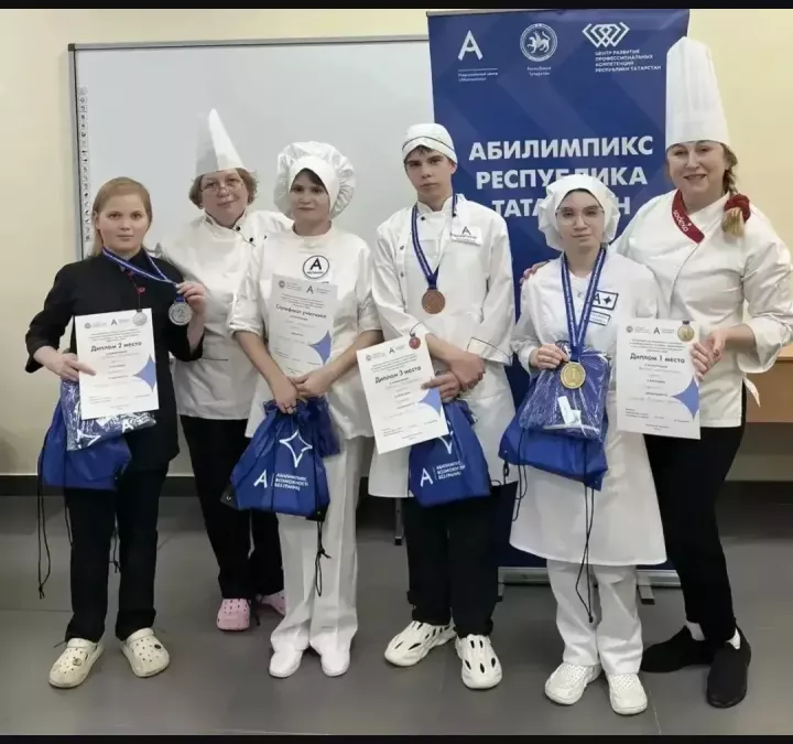 Юные мастера из Челнов завоевали золото на чемпионате «Абилимпикс-2026»