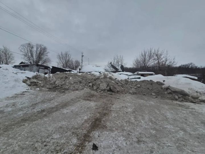 Свалка со строительными отходами обнаружена в СНТ «Прибрежный» под Челнами