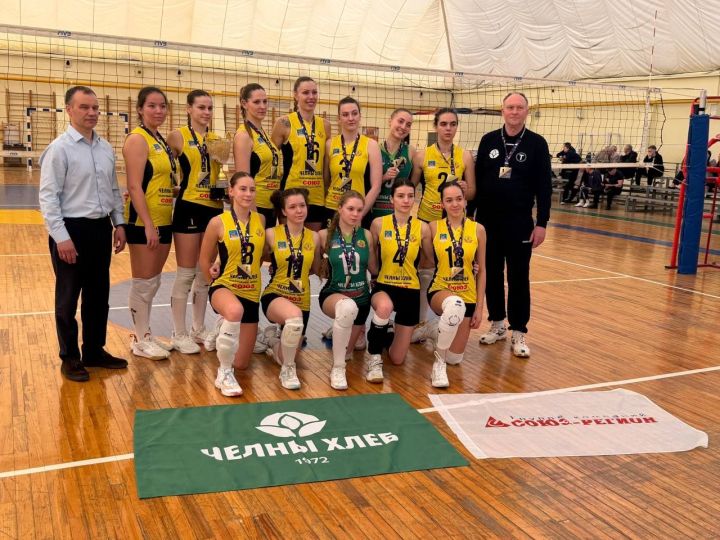 Челнинские волейболистки завоевали золото чемпионата России в первенстве ПФО
