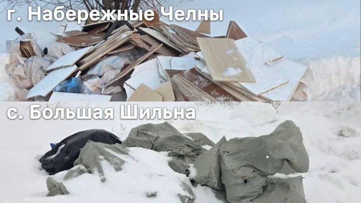 В Челнах экологи обнаружили несанкционированную свалку