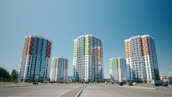 В Челнах идет монтаж трех соципотечных домов второй очереди 78-го микрорайона